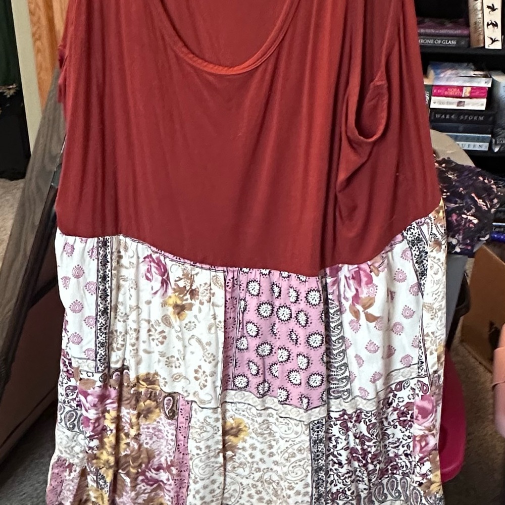 Maurice’s Patchwork tank dress